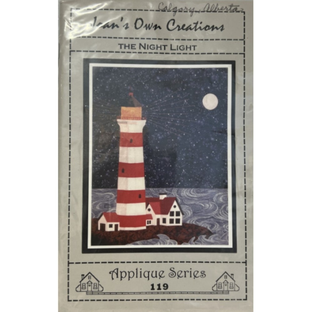 Joan's Own Creations - The Night Light - Lighthouse Quilt Pattern